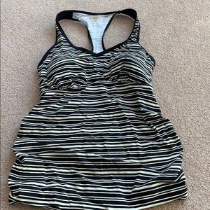 Maternity halter tankini